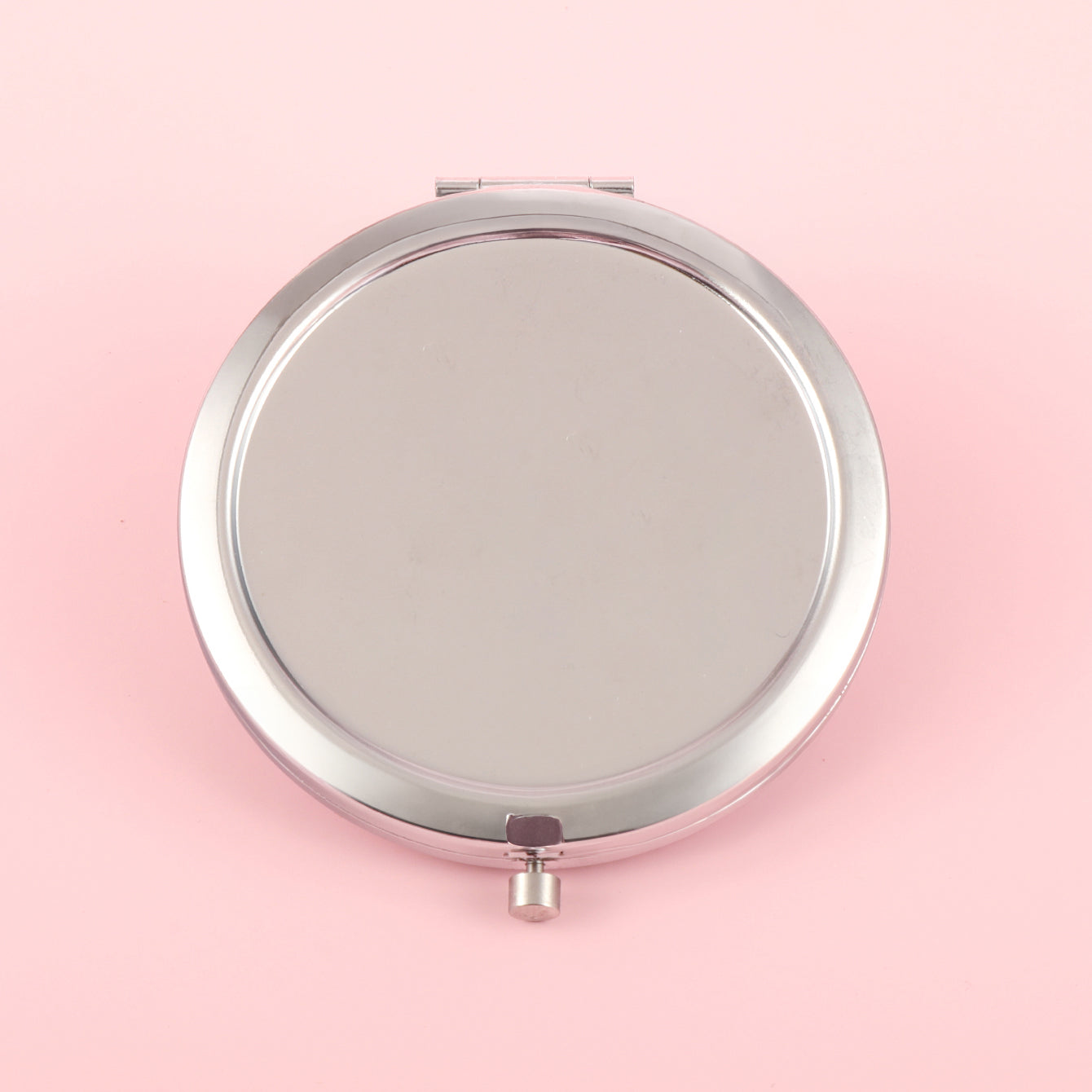 Full Of Fairy Spirit, HD Glass Mirror, Plating Silver And Gold Frame, 70*70mm Round Design, Makeup Artifact! Available In Silver And Gold